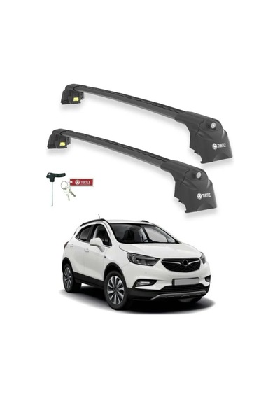 Turtle Opel Mokka X 2016-2020 Ara Atkı Air2 Siyah