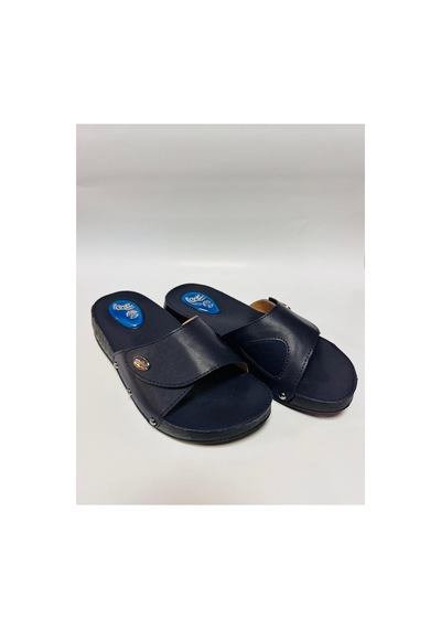 Style Comfort Ortopedik Halluks Valgus Anatomik Taban Kemik Çıkıntısı Ve Topuk Dikeni Terliği Cırtlı Schwjl.03 Lacivert