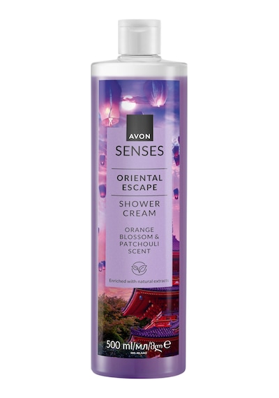 Senses Oriental Escape Portakal Çiçeği Ve Paçuli Kokulu Duş Jeli 500ml Fresh