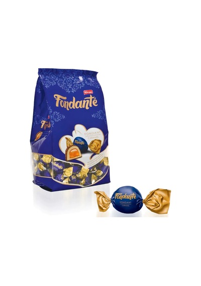 Elvan Fondante Sütlü Caramel Çikolata 1 KG
