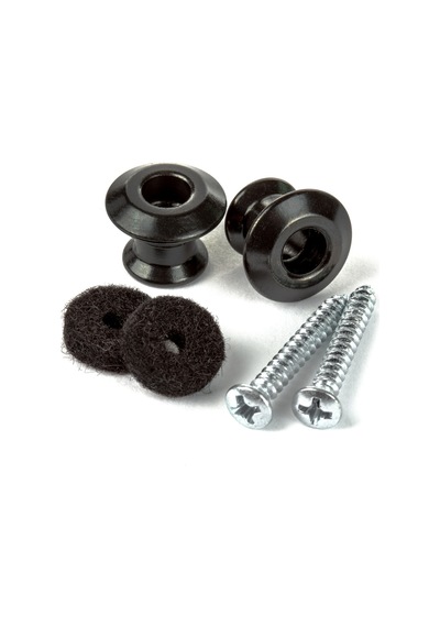 Jim Dunlop 2psls033bk Straplok Dual Design Askı Pini 2'li Set Siyah