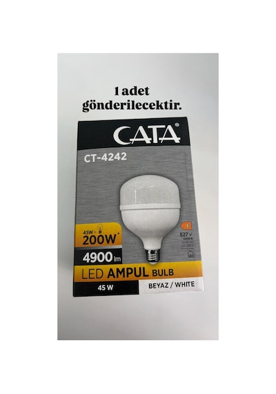 Ct-4242 45w Beyaz İşik Led Ampul