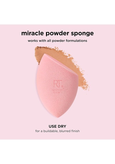 Beauty Makyaj Blender Miracle Complexion Ve Makyaj Gücü Sünger Seti, Cc Krem Vakfı İçin, Turuncu Ve Pembe, Makyaj Karıştırma Ve Uygulama İçin, 2 Sayılı