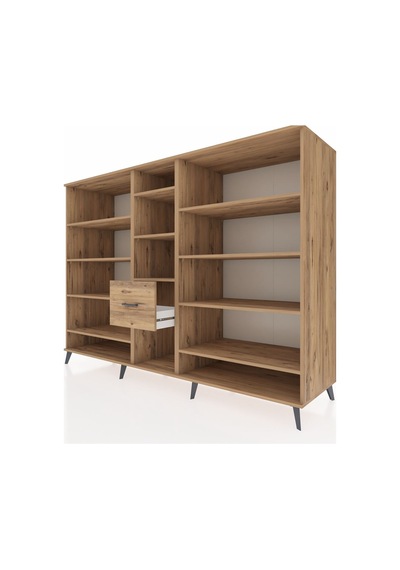 Kronos Dolap 11 Raflı 3 Çekmeceli 220x59x163 Çam-çam Çam-çam Kronos Dolap 11 Raflı 3 Çekmeceli 220x59x163 Çam-çam Çam-çam