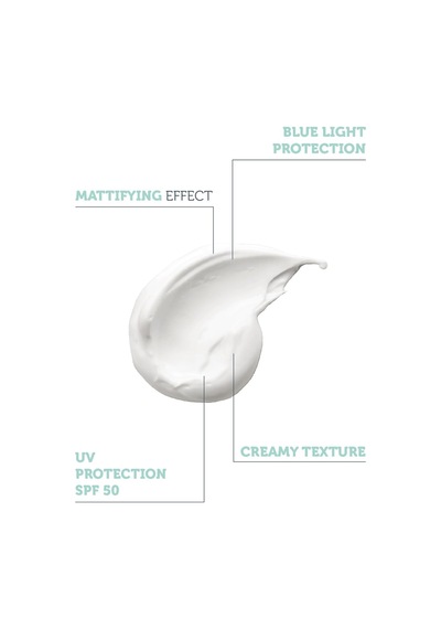 Yağlı Ve Karma Ciltler İçin Matlaştırıcı Güneş Koruyucu Krem Spf 50, 50 Ml