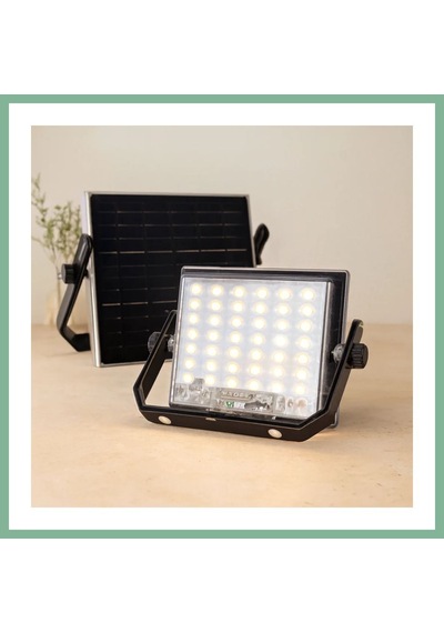 Bşkvirgo 100w Güneş Enerjili Led Işık Solar - Dış Mekan & Kamp Bsk2026