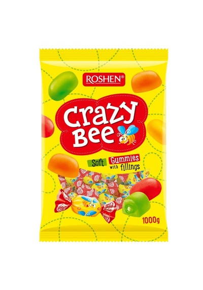 Roshen Crazy Bee Soft Gummies With Fillings 1kg