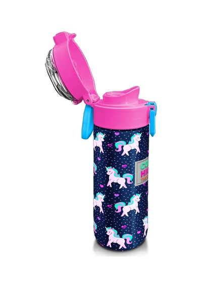 Coral High Kids Lacivert Pembe Unicorn Desenli Pipetli Ve Direkt İçim Çelik Termos 500 Ml 31915 Pembe - Turkuaz Coral High Kids Lacivert Pembe Unicorn Desenli Pipetli Ve Direkt İçim Çelik Termos 500 Ml 31915 Pembe - Turkuaz
