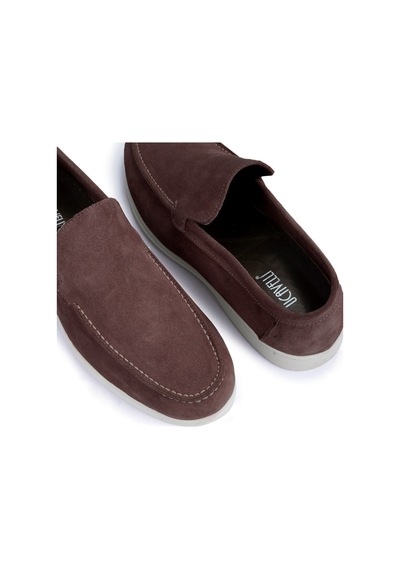 Facile Süet Hakiki Deri Erkek Günlük Ayakkabı Loafer Ayakkabı