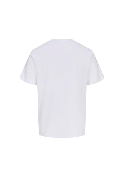 Jack & Jones Jcobreeze Erkek Tişört Kısa Kollu Rahat Günlük Beyaz