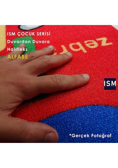 Ism - Halıfleks - Çocuk Odası - Kreş - Anaokulu - 4.5Mm Çok Renkli