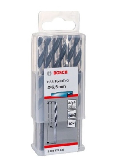 6,5 Mm Hss Metal Matkap Ucu, Yüksek Dayanıklılık