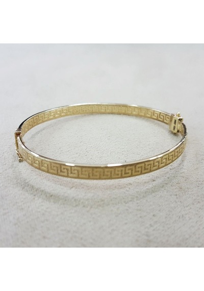 Altın Kelepçe 14K Versage Tasarım 3,5 Mm Sarı Altın