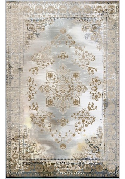 Rovigo Home Dijital Baskı Kaymaz Taban Salon Halısı Rvg1505 Çok Renkli