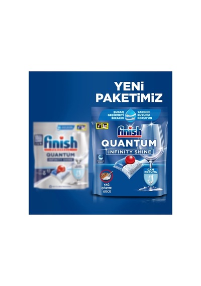 Quantum Infinity Shine 415 Kapsül Bulaşık Makinesi Deterjanı Tableti 5 X 83 Kapsül