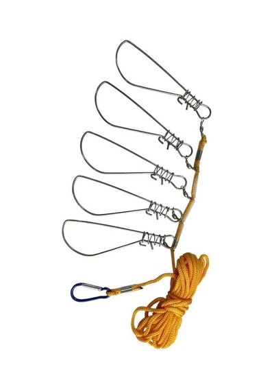 Powerex Karabinalı 5 Metre İpli 5 Li Balık Kıtkası Standart