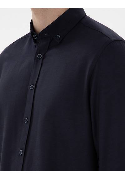 Pierre Cardin Erkek Lacivert Gömlek Desenli 50304764-vr033 Lacivert