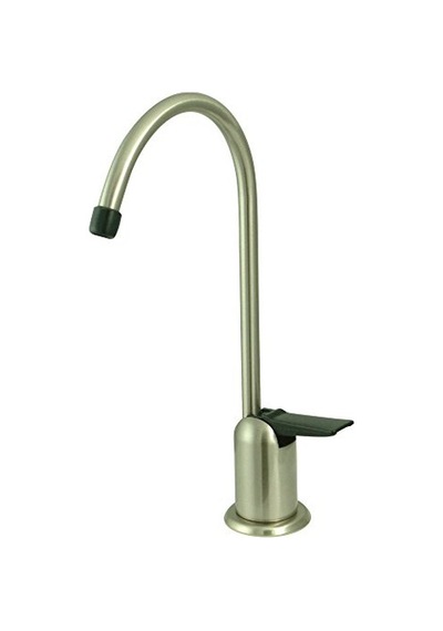 Gourmetier K6198 Americana Tek Kolu Su Filtrasyon Musluğu, Fırçalanmış Nikel, 0.25 Genel