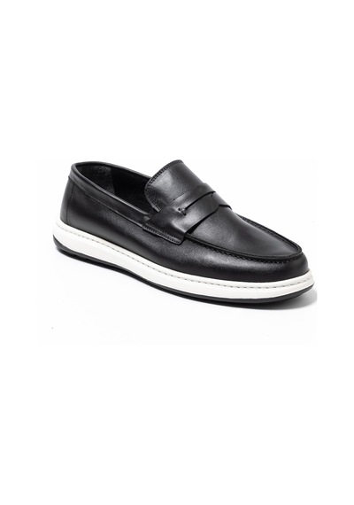 Black Safari Oxford Klasik Erkek Diğer Ka-26y-e15304 John May Mars Shoe Siyah