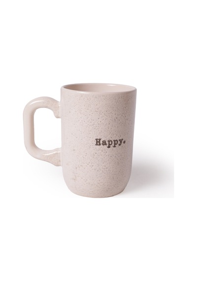 Keramika Happy Formart Kupa 11 Cm 2 Adet 22342 Krem