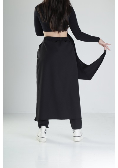 Cocopelli Tasarım Samurai Pantolon Coc1808 Siyah