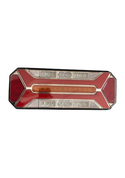 Ahmet Otomotiv Çeray Yeni Star Neon Led Stop Lambası Kayar Sinyalli Kamyon-tır-dorse-karavan-kamyonet 12x24 Volt 1adet