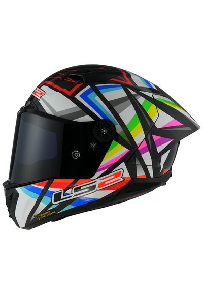 Ls2 Thunder Karbon Gp Aero Flash Full Face Motosiklet Kaskı Siyah