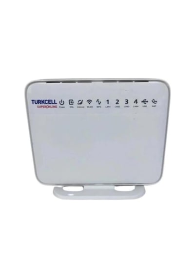 Turkcell Superonline Hg658 Adsl Vdsl Modem Adaptörsüz Teşhir