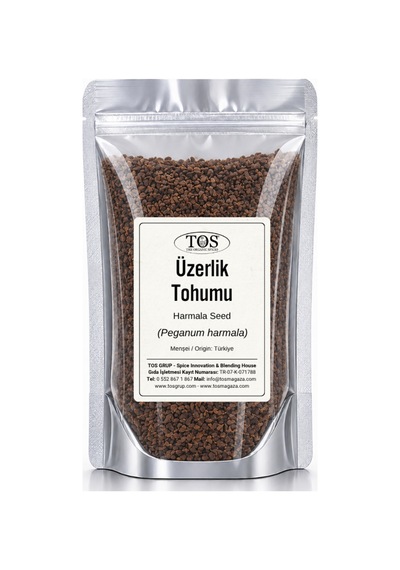 Üzerlik Tohumu 500 gr (1. Kalite) Peganum harmala / Harmala Seed