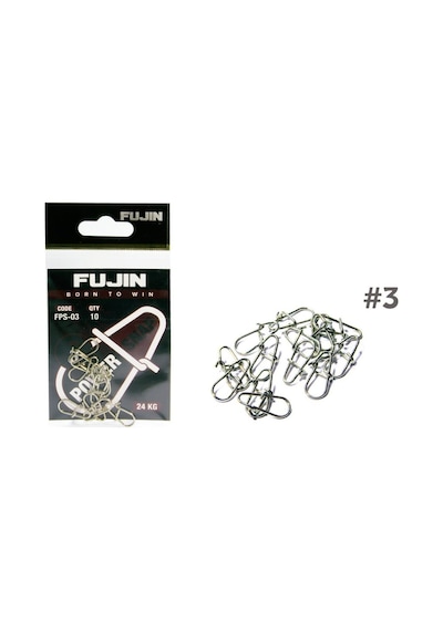 Fujin Power Snap Maket Balık Ve Lrf Klipsi  3