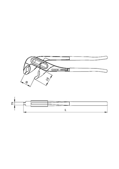 Ceta Form E30-54-0250 Papağan Pense 250 Mm
