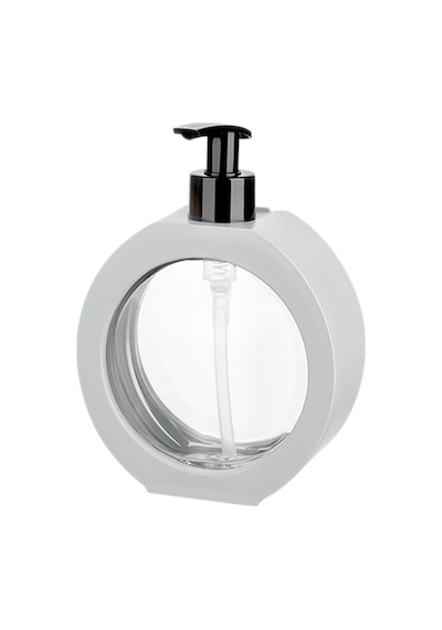 Buççin Online Mağaza 350 Ml Tezgah Üstü Oval Banyo Mutfak Sıvı Sabunluk + 6 Bölmeli Tencere Kapak Rafı - 2li Set Z0h9h5 P Çok Renkli