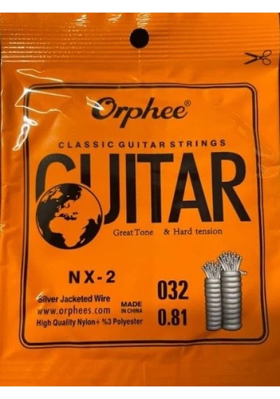 Orphee Nx-2 Klasik Gitar Si B Teli - 2. Tel Aksesuar - Yedek Tek Tel Dayanıklı Naylon Materyal, Kararlı Akort Yapısı, Zengin Ve Parlak Ses Karakteri Uyum: Tüm Klasik Gitarlar Orphee Nx-2 Klasik Gitar Si B Teli - 2. Tel Aksesuar - Yedek Tek Tel Dayanıklı Naylon Materyal, Kararlı Akort Yapısı, Zengin Ve Parlak Ses Karakteri Uyum: Tüm Klasik Gitarlar