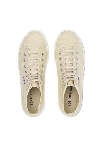 Superga 2708 Hi Top Kadın Açık Bej Bilekli Sneaker Açık Bej-11