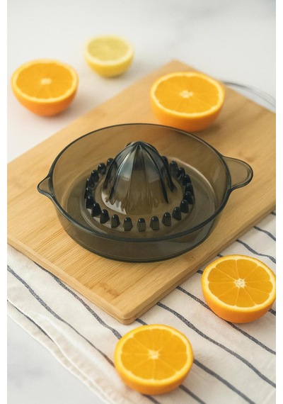 Akrilik Füme Narenciye Limon & Portakal Sıkacağı Pratik Portakal Sıkacağı Akrilik Diğer