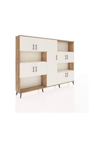 Arges Dolap 10 Raflı 9 Kapaklı 220x30x163 Çam-aytaşı Aytası - Atlas Çam Arges Dolap 10 Raflı 9 Kapaklı 220x30x163 Çam-aytaşı Aytası - Atlas Çam