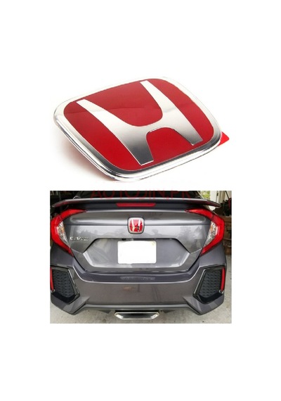 HONDA CİVİC 2016-2020 FC5 KIRMIZI H ARKA LOGO