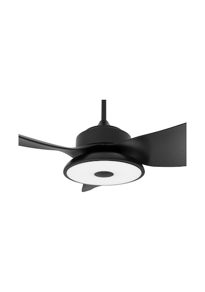 Alsanfan Melodi Siyah Bluetooth Hoparlörlü RGB LED Aydınlatmalı  91CM Tavan Vantilatörü
