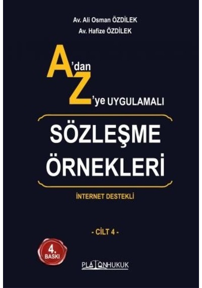 A Dan Z Ye Uygulamalı Sözleşme Örnekleri