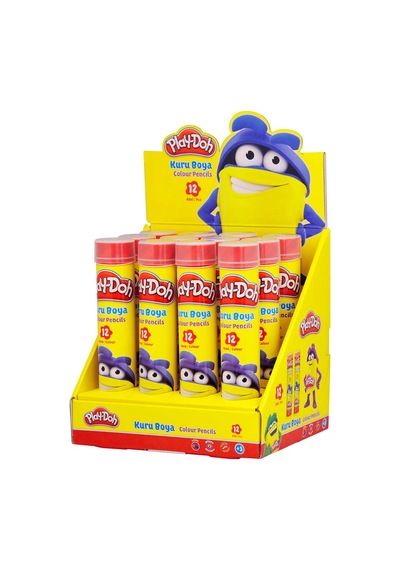 Play-Doh Kuru Boya Tüp 12 Renk