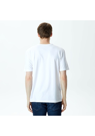 Alpha Industrıes Alpha Industries Alpha Gradient Erkek Beyaz T-shirt
