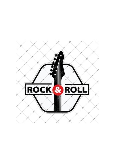 Bay Etiket Msc29 Rock N Roll Sticker