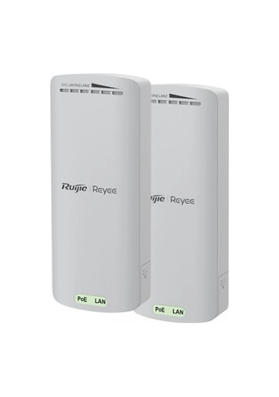 Ruıjıe Reyee Rg-est100-e Outdoor 300 Mbps 2.4 Ghz 2li Paket Noktadan Noktaya Dış Mekan Access Point
