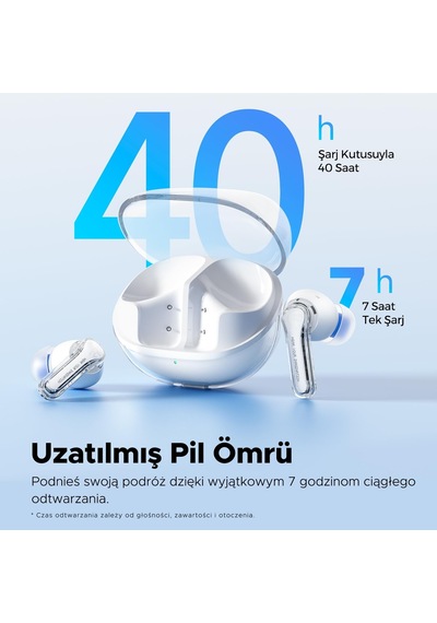 Soundpeats Clear Bluetooth 5.3 Kulak İçi Kulaklık