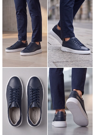 Liarca Asterio %100 Hakiki Deri Sararmayan Faylon Taban Sneaker Klasik Lacivert Beyaz Ayakkabı Lacivert - Beyaz Liarca Asterio %100 Hakiki Deri Sararmayan Faylon Taban Sneaker Klasik Lacivert Beyaz Ayakkabı Lacivert - Beyaz