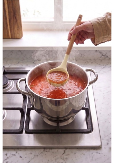 Bambu Saplı Beyaz Silikon Servis Seti 5 Parça Yanmaz Yapışmaz Silikon Mutfak Gereçleri Kepçe, Spatula, Kaşık Ve Kilitli Mutfak Maşası Beyaz Beyaz Bambu Saplı Beyaz Silikon Servis Seti 5 Parça Yanmaz Yapışmaz Silikon Mutfak Gereçleri Kepçe, Spatula, Kaşık Ve Kilitli Mutfak Maşası Beyaz Beyaz
