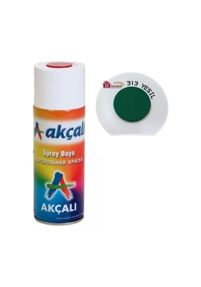 Akçalı Sprey Boya 400 Ml 313 Yeşil Diğer