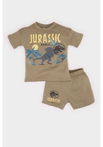 DeFacto Erkek Bebek Jurassic World 2'li Takım Kısa Kollu Tişört Beli Lastikli Şort E6922A525SMKH459 Haki DeFacto Erkek Bebek Jurassic World 2'li Takım Kısa Kollu Tişört Beli Lastikli Şort E6922A525SMKH459 Haki