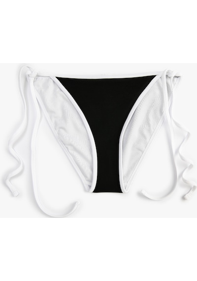Koton Brazilian Bikini Altı Yanları Bağlama Detaylı Basic Normal Bel Siyah 3sak00138bm 3SAK00138BM999 Siyah Koton Brazilian Bikini Altı Yanları Bağlama Detaylı Basic Normal Bel Siyah 3sak00138bm 3SAK00138BM999 Siyah