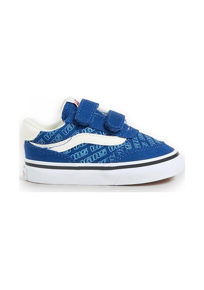 Vans Vn000d7x Sneakers Mavi Kız Çocuk Spor Ayakkabı Yeşil Çok Renkli